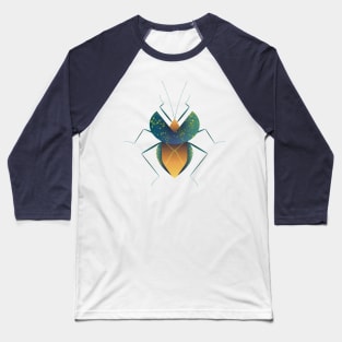 Yellow and blue bug Baseball T-Shirt